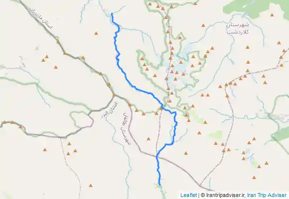 ترک جی پی اس طالقان به شهسوار ( پراچان به درجان )