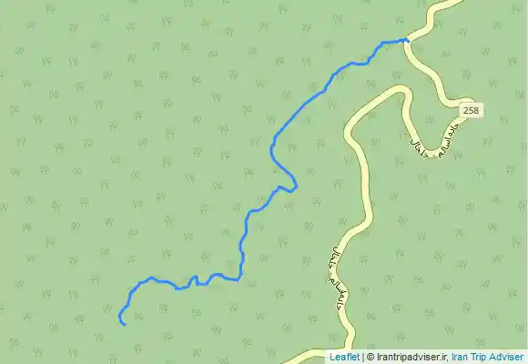 ترک جی پی اس جنگل نوردی در جاده اسالم خلخال