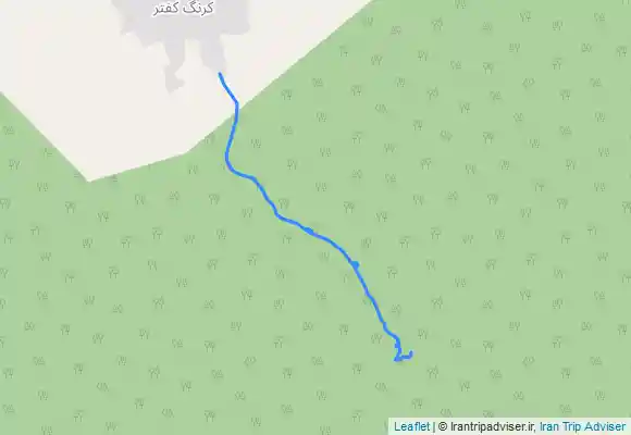 ترک جی پی اس آبشار کرنگ کفتر کلاله