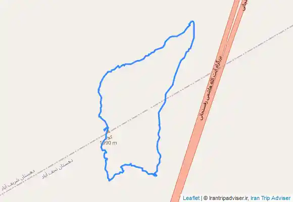 ترک جی پی اس قله کویز مسیر غربی شرقی