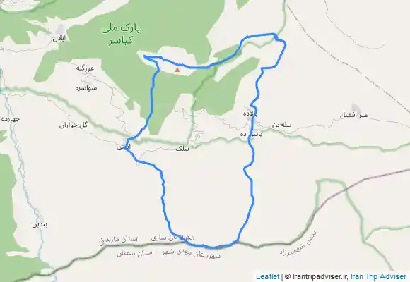 ترک جی پی اس شاهدژ بالاده