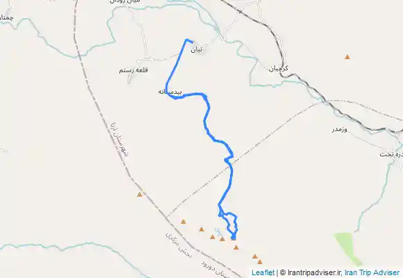 ترک جی پی اس قله سنبران senboran