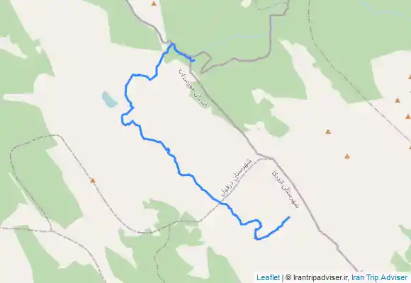 ترک جی پی اس قله کینو به دریاچه تمی