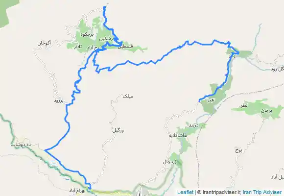 ترک جی پی اس از نینه رود تا خارود - رکابزنی مسیر هیر، ویار، فشک، سرچشمه خارود