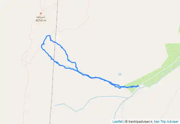 ترک جی پی اس دره گل بنه تا دیواره شیر کوه