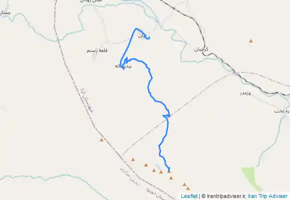 ترک جی پی اس صعود انفرادی به قله سنبران بام استان لرستان ( طرح سیمرغ )