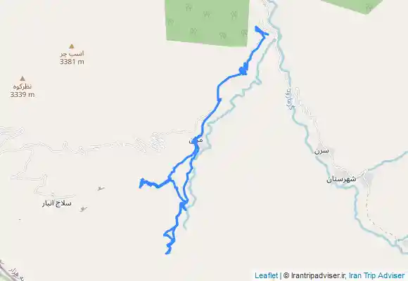 ترک جی پی اس آبشار مران