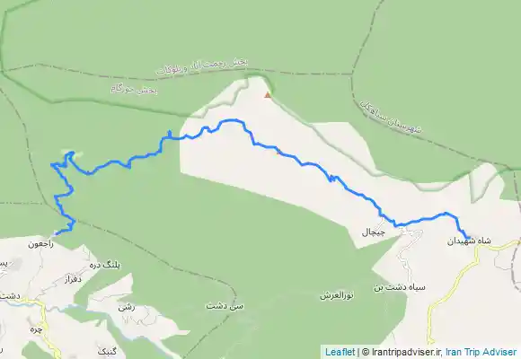 ترک جی پی اس درفک از شاه شهیدان تا راجعون