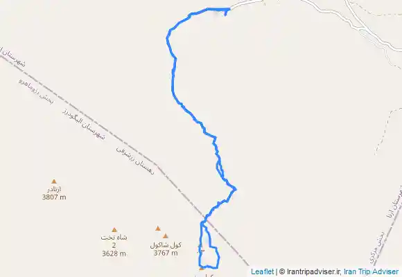 ترک جی پی اس قله کول جنو