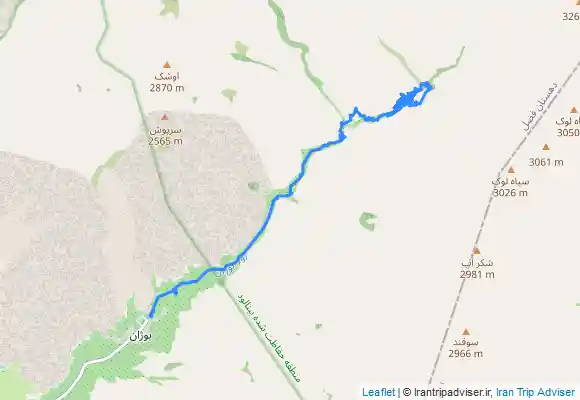 ترک جی پی اس دره فنی بوژان (نیشابور) Būzhān Technical canyoning, neyshabur