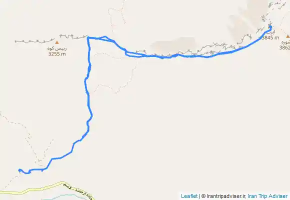 ترک جی پی اس دشت زیبای لاسم تا قله پاشوره