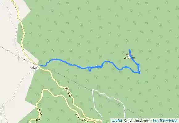 ترک جی پی اس برزکوه از زندانه