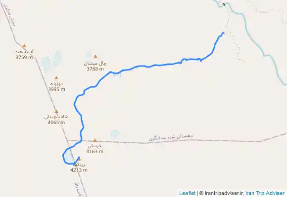 ترک جی پی اس صعود قله کلونچین