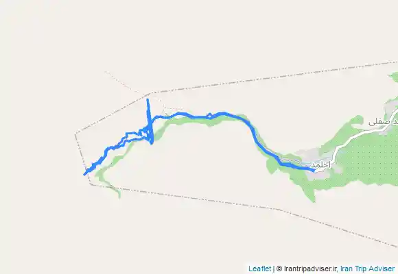 ترک جی پی اس آبشار اخلمد