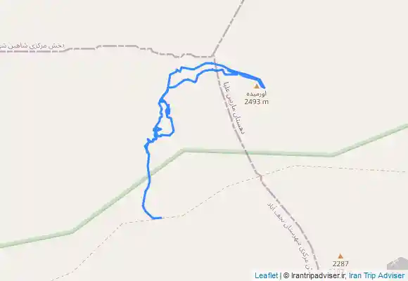 ترک جی پی اس مسیر قله اورمیده