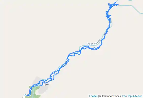 ترک جی پی اس مسیر آبشار سیباندره