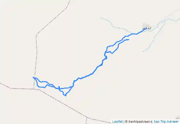 ترک جی پی اس قله بلور and قله چشمه اسبها ۲۶۰۰ from Arreh Kamar