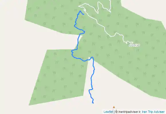 ترک جی پی اس قله قوزک یا تاج مریجان از منطقه بایجان