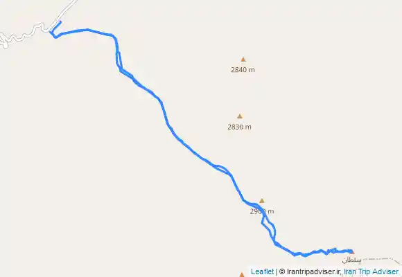 ترک جی پی اس صعود به قله سلطان سنجر