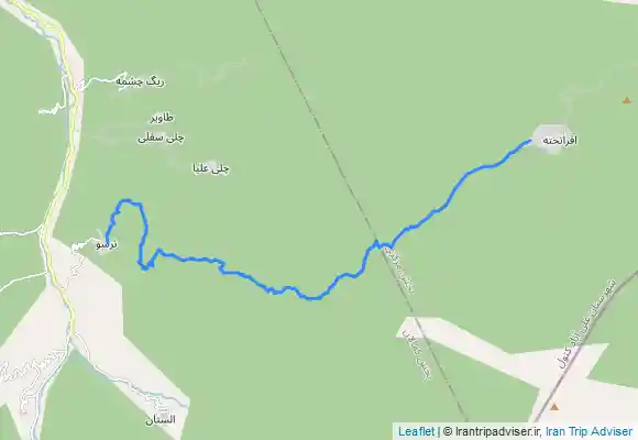 ترک جی پی اس پیمایش قله زَرجو از نِرسو به افراتخته