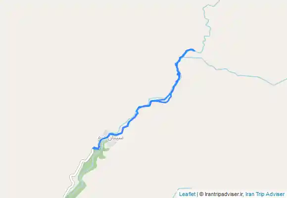 ترک جی پی اس آبشار سیبان دره از سیبان دره
