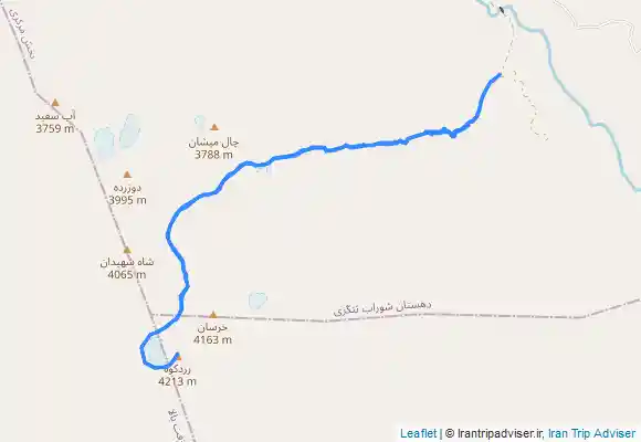 ترک جی پی اس قله کلونچین
