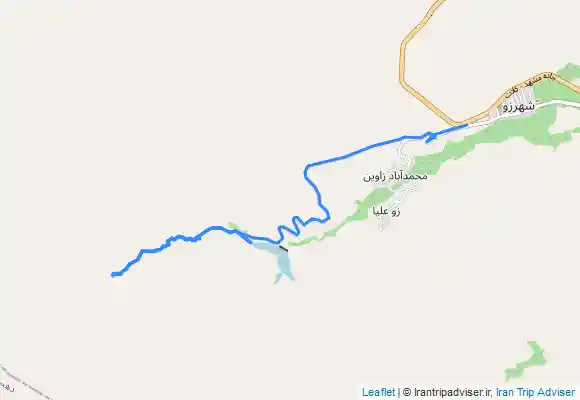 ترک جی پی اس آبشار ها و چشمه و سد زاوین کلات