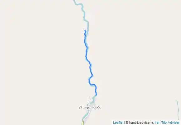 ترک جی پی اس آبشار سپه سالار