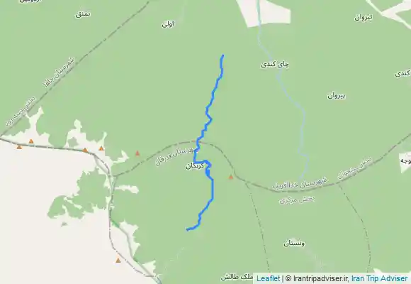 ترک جی پی اس جنگل ارسباران ورزقان