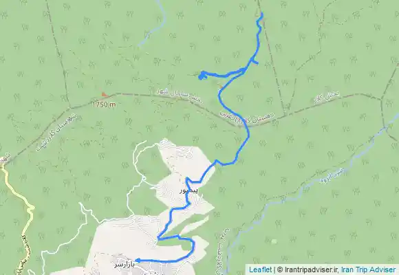 ترک جی پی اس Peymūr - Bāzār Sarreh