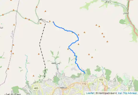 ترک جی پی اس کلکچال به توچال - Kolakchal To Tochal