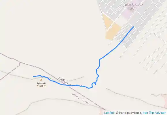ترک جی پی اس شاه کوه اصفهان
