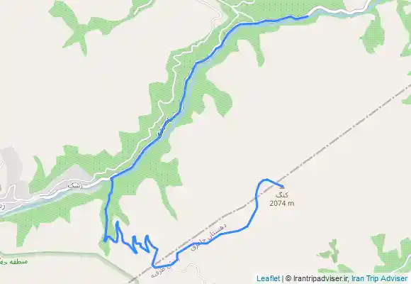 ترک جی پی اس قله کنگ با دوچرخه و پیمایشی