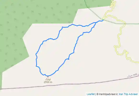 ترک جی پی اس قله قاسم خان - قله قوروتی - جنگل اولنگ رامیان Ghasemkhan peak - Ghuruti peak