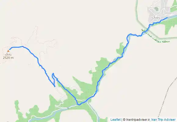 ترک جی پی اس قله زشک