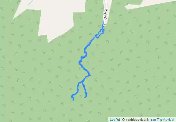 ترک جی پی اس مسیر زیارت به چشمه چماز چال