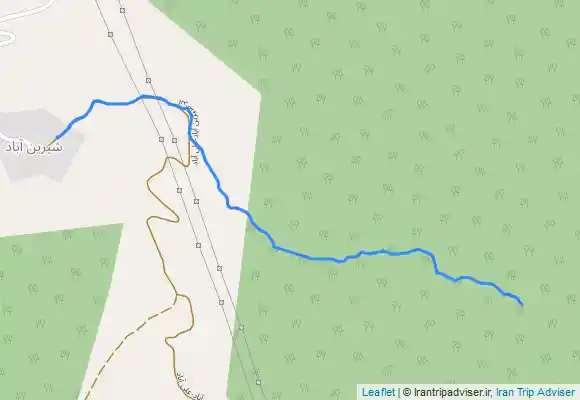 ترک جی پی اس آبشار شیرین آباد - دهنه زرین گل علی آباد کتول - دره آلوچال ' Shirinabad Waterfall