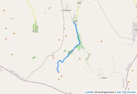 ترک جی پی اس BARF ANBAR قله برف انبار .بام استان قم