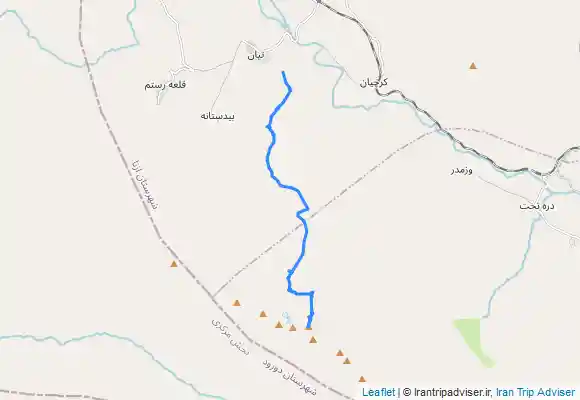 ترک جی پی اس سنبران، اشترانکوه از طیان