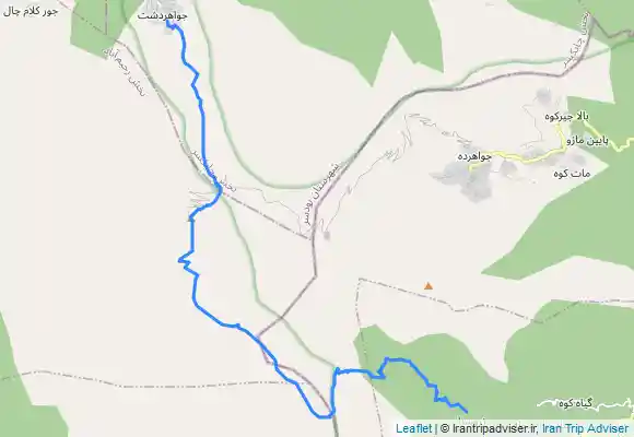 ترک جی پی اس نمکدره - دشت لپاسر - قله سماموس - جواهردشت