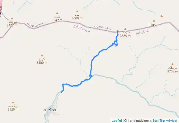 ترک جی پی اس سرخاب از وارنگه رود