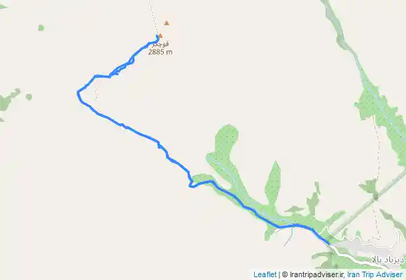 ترک جی پی اس قله قوچگر