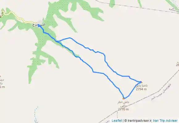 ترک جی پی اس پایان برنامه قله داش آخان و تاختا