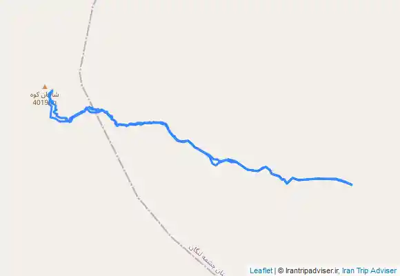 ترک جی پی اس قله شاهان کوه