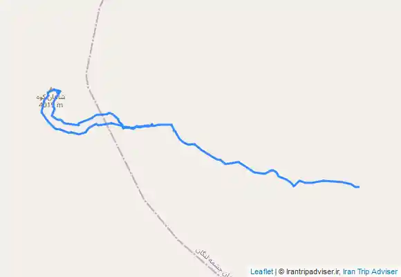 ترک جی پی اس قله شاهان