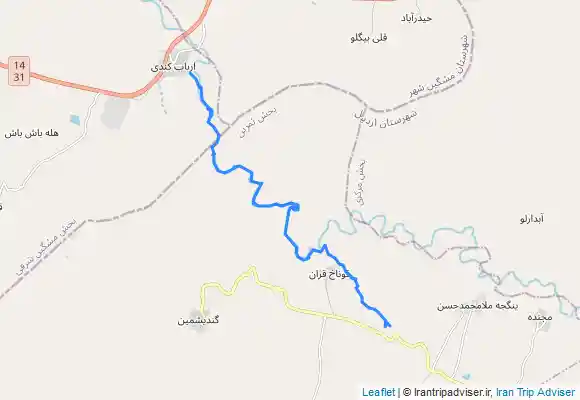 ترک جی پی اس تنبکی دره سی به ارباب کندی