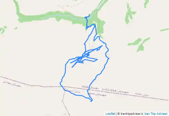 ترک جی پی اس غار مغان قله مغان قله دوشاخ