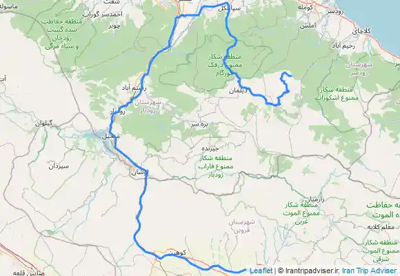 ترک جی پی اس اربودار دشت