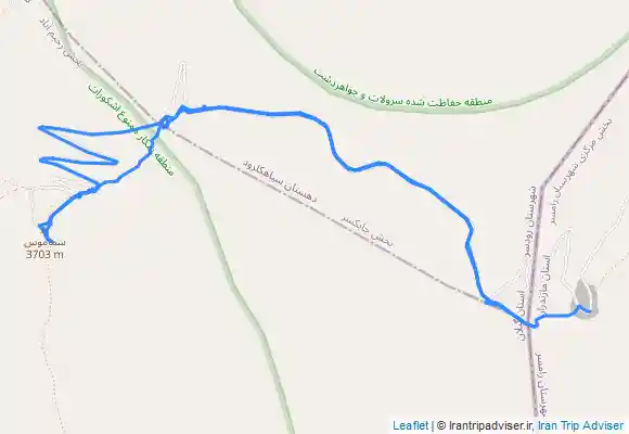 ترک جی پی اس قله سماموس جواهرده