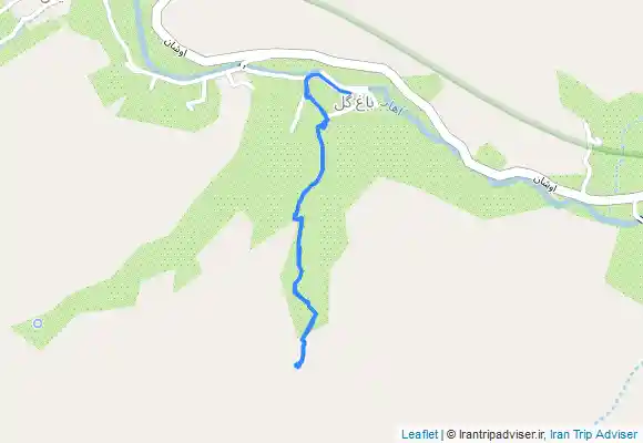 ترک جی پی اس Bāgh Gol waterfall/ آبشار باغگل